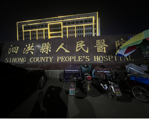 宿迁市泗洪县人民医院（防疫考勤摆闸）(图1)